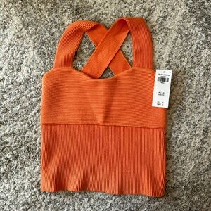 A&F Ottoman Cross back tank